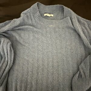 American Eagle Outfitters Blue Crewneck Sweater